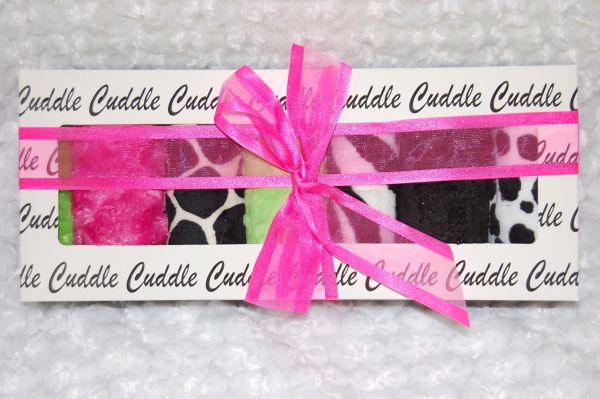 4 Pack Cuddle Strips Animal Hot Pink/Lime 4 Pack Cuddle Strips Animal Hot Pink/Lime